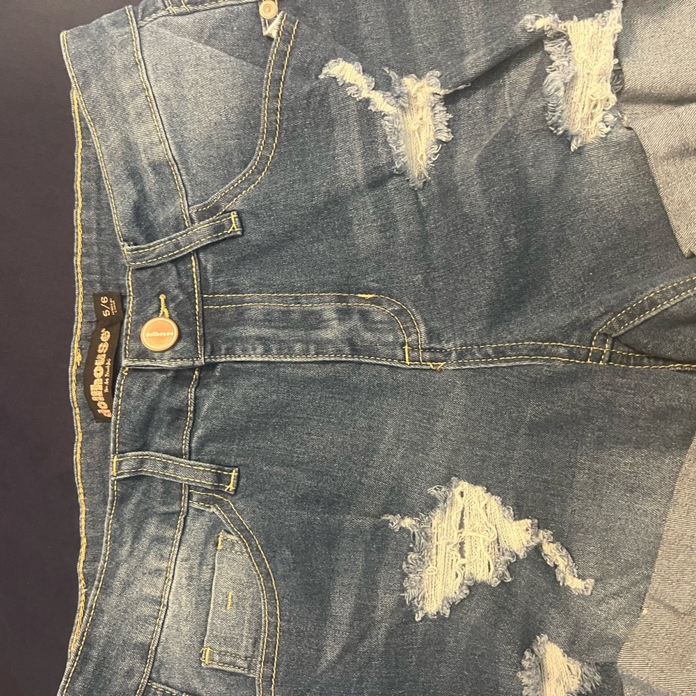 Jean shorts - Picture 1 of 2